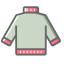 Gray Sweater Icon, clothing,sweater