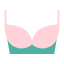Pink Bra Icon, bra,underwear