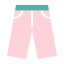 Pink Casual Pants Icon, casual pants,clothing