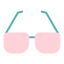 Pink Glasses Icon, glasses,accessory