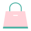 Pink Handbag Icon, handbag,accessory