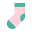 Pink Socks Icon, socks,accessory