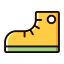 Yellow Shoe Icon, shoe,accessory