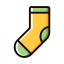 Yellow Socks Icon, socks,accessory