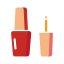 Red Cosmetic Bottles Icon, bottles,cosmetics,red