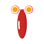 Red Cosmetic Drop - like Icon, cosmetics,drop - like,red