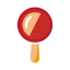 Red Cosmetic Popsicle - like Icon, cosmetics,popsicle - like,red