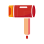 Red Cosmetic Tool Icon, cosmetics,red,tool