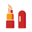 Red Lipstick and Bottle Icon, cosmetics,lipstick,red