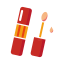 Red Lipsticks and Brush Icon, brush,cosmetics,lipsticks