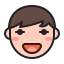 Boy Avatar Icon, boy,smile,hair