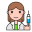 Doctor Avatar Icon, doctor,stethoscope,syringe