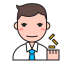 Office Worker Avatar Icon, calculator,office worker,worker