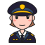 Police Officer Avatar Icon, cap,officer,police