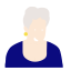 Josephine Avatar Icon, Josephine,blue outfit,avatar