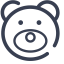 Bear Icon, bear,animal