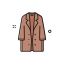 Coat Icon, coat,outerwear