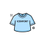 T - Shirt Icon, T - shirt,casual top