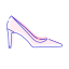 High - Heeled Shoes Icon, high - heeled shoes,footwear