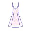 Long Skirt Icon, long skirt,clothing