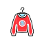 Crew - Neck Sweatshirt Icon, sweatshirt,crew - neck,casual wear