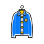 Denim Shirt Icon, denim shirt,casual wear,denim