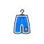 Denim Shorts Icon, denim shorts,casual wear,summer clothing