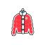 Down Jacket Icon, down jacket,outerwear,winter clothing
