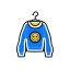 Long - Sleeve T - Shirt Icon, T - shirt,long - sleeve,casual wear