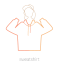 Sweatshirt Icon, sweatshirt,casual wear