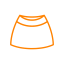 Mini Skirt Icon, mini skirt,skirt