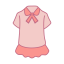 Pink Dress Set Icon, dress set,pink,elegant