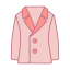 Pink Medium - Length Coat Icon, coat,medium - length,pink