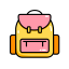 School Bag Icon, bag,school