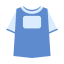 Blue Short - Sleeve Top Icon, short - sleeve,top