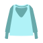 Light Blue Hoodie Icon, hoodie,sweatshirt