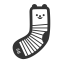 Gray Socks Icon, accessory,socks