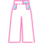 Loose Pants Icon, loose pants,casual