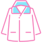 Raincoat Icon, raincoat,weather