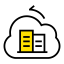 Shared Cloud Factory Icon, cloud,factory,shared factory