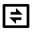 Exchange Box Line Icon, exchange,box