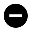 Stone Remove Circle Icon, minus,remove