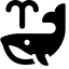 Whale Body Icon, animal,marine,whale
