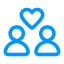 Couple Management Icon (Repeat) Icon, couple,management