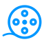 Film & Media Icon, film,media