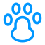 Pets and Flowers Icon (Repeat) Icon, flowers,pets