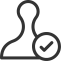 Administrative License Icon, administrative,license,checkmark