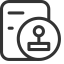 Credit Record Icon, credit,document,record