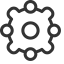 Data Governance Icon, data,governance,gear