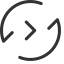 Execution Feedback Icon, arrows,execution,feedback